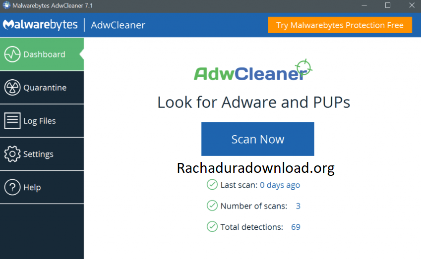 AdwCleaner Rachadura 