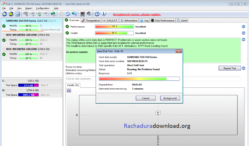 Hard Disk Sentinel Rachadura