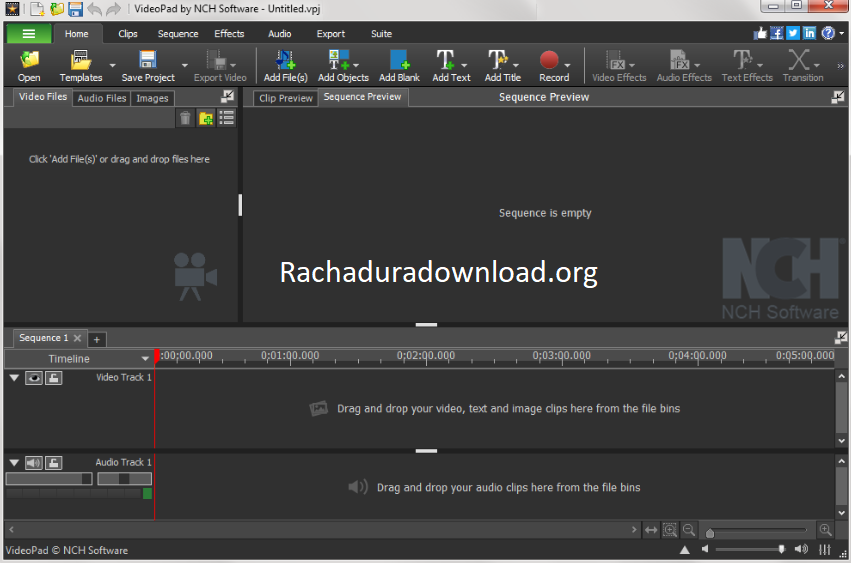VideoPad Editor de Vídeo 13 Rachadura