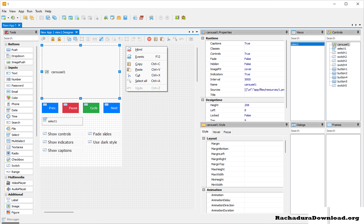 App Builder Rachadura