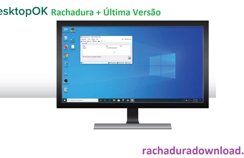 DesktopOK Rachadura & Chave Serial Download grátis