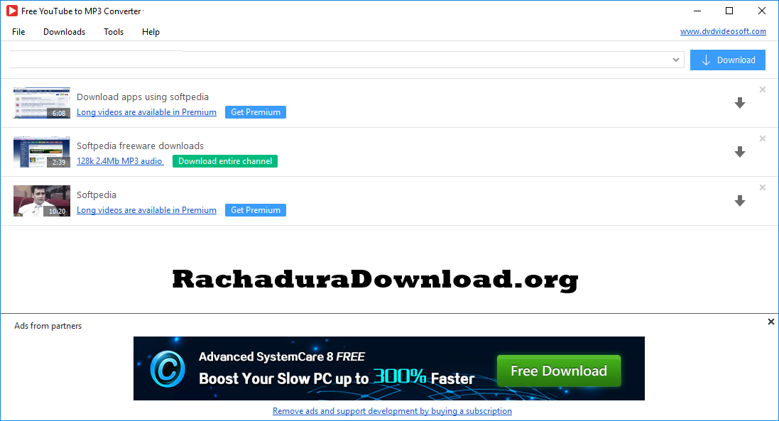 Free YouTube to MP3 Converter Rachadura